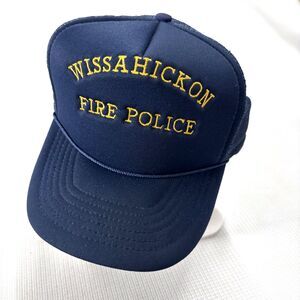 Wissahickon Fire Police Mesh Back Foam Front Baseball Cap - One Size